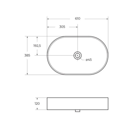 Раковина накладная BelBagno BB1479